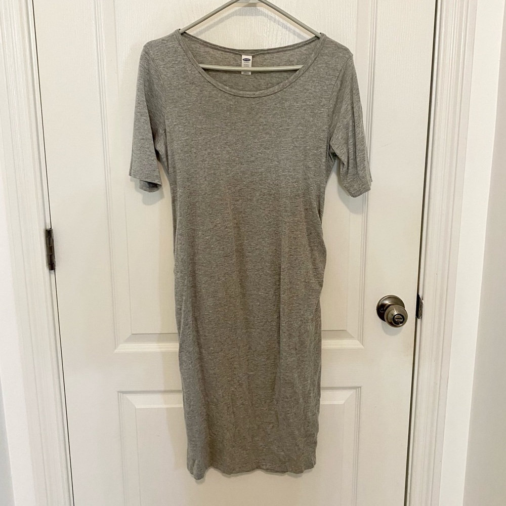 Maternity t-shirt dress